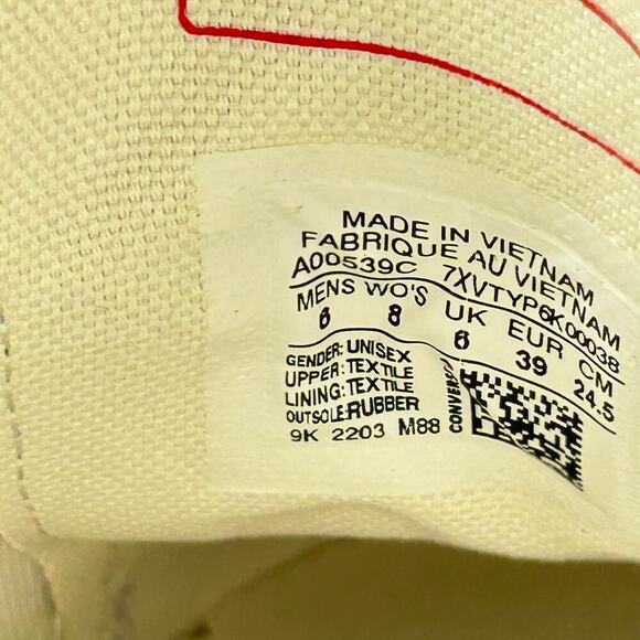 Converse‎ Mules Women 6 Men 8 Serene Sapphire Chuck Taylor 70 Mule Slip On NEW - Picture 10 of 12